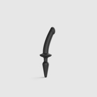 Strap-On-Me | Анальная пробка с дилдо Strap-On-Me SWITCH PLUG-IN SEMI-REALISTIC DILDO BLACK - S. Цена 3 199 грн