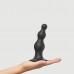 Strap-On-Me | Насадка для страпона Strap-On-Me Dildo Plug Beads Black M. Ціна 1826 грн. Фото: 1