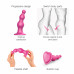 Strap-On-Me | Насадка для страпона Strap-On-Me Dildo Plug Beads Framboise Metallic L. Ціна 2056 грн. Фото: 2