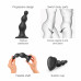 Strap-On-Me | Насадка для страпона Strap-On-Me Dildo Plug Beads Black XL. Цена 2 739 грн. Фото: 2
