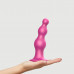 Strap-On-Me | Насадка для страпона Strap-On-Me Dildo Plug Beads Framboise Metallic XL. Цена 2 739 грн. Фото: 1