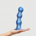 Strap-On-Me | Насадка для страпона Strap-On-Me Dildo Plug Balls Blue Metallic XXL. Цена 2 523 грн. Фото: 1