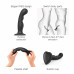 Strap-On-Me | Насадка для страпона Strap-On-Me Dildo Plug P&G Black S. Ціна 1829 грн. Фото: 2