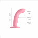 Strap-On-Me | Насадка для страпона с двойной точечной пульсацией Strap-On-Me TAPPING DILDO WAVE - CORAL PINK. Цена 3 484 грн. Фото: 1