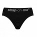 Strap-On-Me | Трусики для страпона, XXL, Strap-On-Me кольцевое крепление, с отрытыми ягодицами, черные. Цена 1 999 грн. Фото: 3