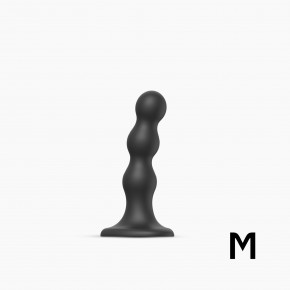 Strap-On-Me | Насадка для страпона Strap-On-Me Dildo Plug Balls Black M. Цена: 1 826 грн