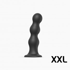 Strap-On-Me | Насадка для страпона Strap-On-Me Dildo Plug Balls Black XXL. Цена: 2 523 грн