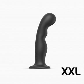 Strap-On-Me | Насадка для страпона Strap-On-Me Dildo Plug P&G Black XXL. Ціна: 2523 грн