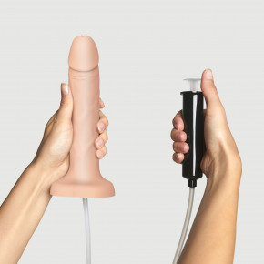 Strap-On-Me | Кончающий фаллоимитатор Strap-On-Me SQUIRTING CUM DILDO REALISTIC Vanila L. Ціна: 3484 грн