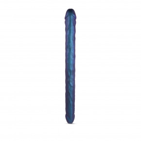 Strap-On-Me | Фаллоимитатор двойной Strap-On-Me DOUBLE DONG REALISTIC DILDO - SNAKY METALLIC COLOR. Цена: 3 883 грн