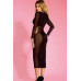 Sunspice | Сукню Чорне Довге З Сіткою Sunspice Maxi Black Dress, O/s. Ціна 1260 грн. Фото: 1