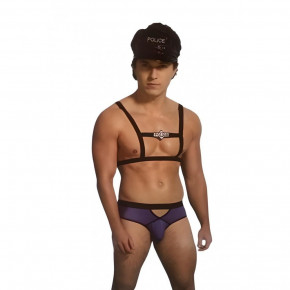 Sunspice | Эротичный костюм полицейского L/XL Sunspice, черно-синий, 3 предмета. Цена: 995 грн