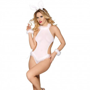 Sunspice | Костюм соблазнительного зайчика L/XL Sunspice, белый, 4 предмета. Ціна: 895 грн