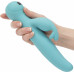SWAN | Вибратор-кролик с сенсорным управлением и ротацией Touch by SWAN - Trio Teal. Цена 5 354 грн. Фото: 4