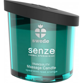 SWEDE | Массажная свеча Swede - Senze мята роза апельсин 150 мл. Цена: 1 455 грн