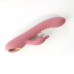 Sweet Em | Вибратор-кролик рельефный Sweet Em Velvet Lure 10 режимов вибрации и 5 режимов колебаний, розовый. Цена 2 290 грн. Фото: 4