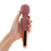 Sweet Em | Вибратор микрофон Sweet Em Velvet Lure, 28 режимов вибрации, бежевый с золотом. Ціна 1595 грн. Фото: 3