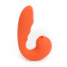Sweet Em | Вибратор с клиторальным стимулятором Sweet Em, оранжевый. Цена 1 695 грн. Фото: 1