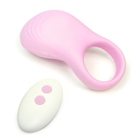 Sweet Em | Эрекционное виброкольцо Sweet Em с пультом, розовый, 8.5 х 4.5 см. Цена 1 039 грн