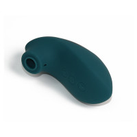 Вакуумный стимулятор для клитора Sweet Em, чёрно-зелёный