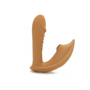 Sweet Em | Вибратор с клиторальным стимулятором Sweet Em, L, коричневый, 15.9 х 12.6 х 6.7 см. Цена: 2 040 грн Sweet Em | Вибратор с клиторальным стимулятором Sweet Em, L, коричневый, 15.9 х 12.6 х 6.7 см. Цена: 2 040 грн