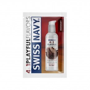 Swiss Navy | Пробник Swiss Navy  4 in 1 Chocolate Sensation 5 мл. Цена: 69 грн