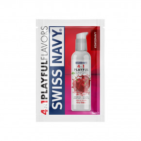 Swiss Navy | Пробник Swiss Navy  4 in 1 Poppin Wild Cherry 5 мл. Цена: 149 грн