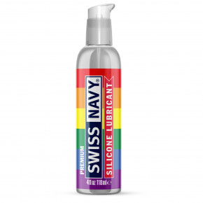 Swiss Navy | Лубрикант на силиконовой основе Swiss Navy Silicone 118 мл Pride Edition. Ціна: 1444 грн