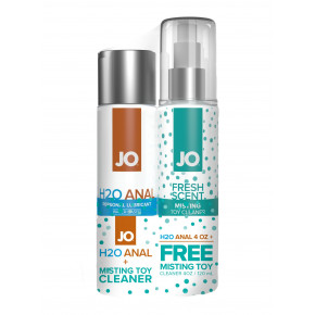 SWAN | Комплект System Jo Gwp - H2O Anal Original Lubricant 120 Мл + Misting Toy Cleaner 120 Мл. Ціна: 669 грн