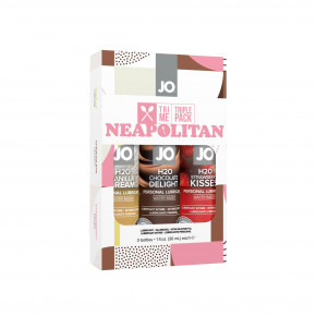SWAN | Набор System JO Tri-Me Triple Pack — Neapolitan (3×30 мл) три разных вкуса оральных смазок. Цена: 899 грн