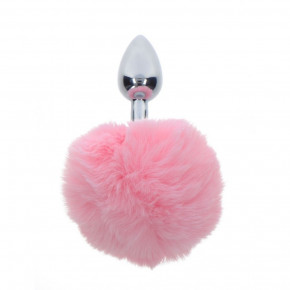 TABOOM | Анальная пробка с кроличьим хвостиком Taboom Bunnytail Buttplug, розовый. Ціна: 1250 грн