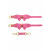TABOOM | Наручники с бантиками Taboom Malibu Wrist Cuffs из веганской кожи, розовые. Ціна 1595 грн. Фото: 8