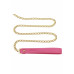 TABOOM | Ошейник с поводком Taboom Malibu Collar and Leash из веганской кожи, розовый. Ціна 1590 грн. Фото: 4