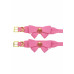 TABOOM | Поножи с бантиками Taboom Malibu Ankle Cuffs из веганской кожи, розовые. Ціна 1695 грн. Фото: 11