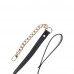 TABOOM | Поводок цепь с петлей из искусственной кожи Statement Leash золотистый, 75 см. Цена 1 225 грн. Фото: 6