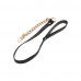 TABOOM | Поводок цепь с петлей из искусственной кожи Statement Leash золотистый, 75 см. Цена 1 225 грн. Фото: 4