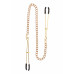 TABOOM | Зажимы на соски с цепочкой Taboom Tweezers With Chain, золотистые. Ціна 550 грн. Фото: 3