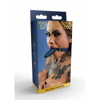 TABOOM | Кляп-шарик в виде пениса Taboom Silicone Supreme, синий. Цена 1 499 грн