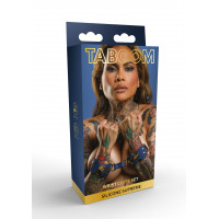 TABOOM | Комплект силиконовых наручников на запястье Taboom Silicone Supreme, синий. Цена 1 864 грн