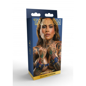 TABOOM | Комплект силиконовых наручников на запястье Taboom Silicone Supreme, синий. Ціна: 1990 грн