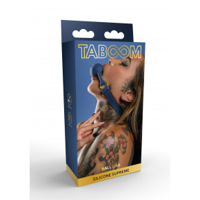 TABOOM | Силиконовый кляп-шарик Taboom Silicone Supreme, синий. Ціна: 1399 грн