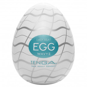 Tenga | Мастурбатор яйцо Tenga Egg Wavy II (Волнистый). Цена: 369 грн