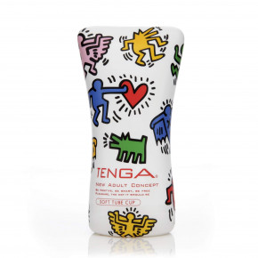 Tenga | Мастурбатор Keith Haring Soft Tube Cup. Цена: 579 грн