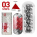 Tenga | Мастурбатор Tenga Spinner DX 03 Steps. Ціна 1588 грн. Фото: 1