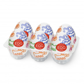 Tenga | Набір Keith Haring Egg Street. Ціна: 1729 грн