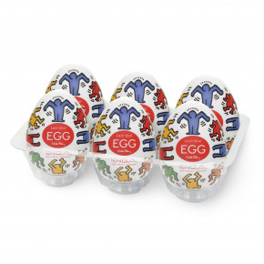 Tenga | Набір Keith Haring Egg Dance. Ціна: 1729 грн