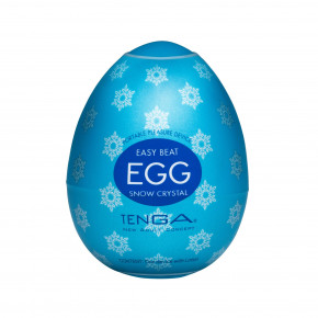 Tenga | Мастурбатор-яйцо Tenga Egg Snow Crystal. Цена: 369 грн