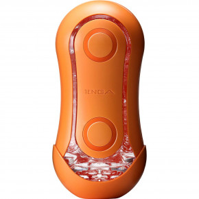 Tenga | Мастурбатор Tenga Flip Orb — Sunset Orange, с изменяемым сжатием, со стимулирующими шариками внутри. Цена: 3 543 грн