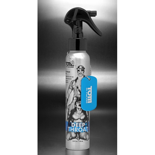 Tom of Finland | Спрей для орального секса Tom of Finland Deep Throat, 118 мл. Ціна 2989 грн. Фото: 2