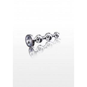 TOY JOY | Анальная елка S . металлическая с камнем Diamond Star Beads ToyJoy. Ціна: 845 грн